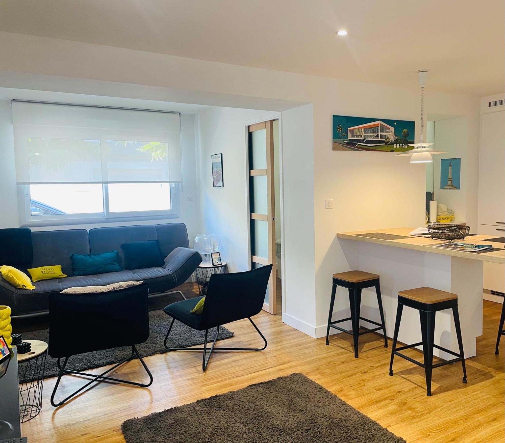 L'Auguste - Appartement Terrasse, 450M De La Plage Royan Bagian luar foto